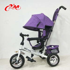 Bebé Triciclo de plástico con mango padres niños triciclo inteligente venta <span class=keywords><strong>online</strong></span>/inflable bebé triciclo/bebé fácil - Product Image 5