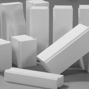 Brique de revêtement en alumine / Brique de revêtement pour broyeur à boulets / Revêtement en alumine - Product Image 3