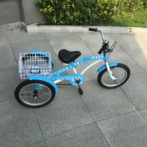 Carico triciclo/Trike/bici/bicicletta per bambino GW 7013 doppio undici vendita calda 3 ruota 12 pollici acciaio pieghevole Shopping CE sabbia