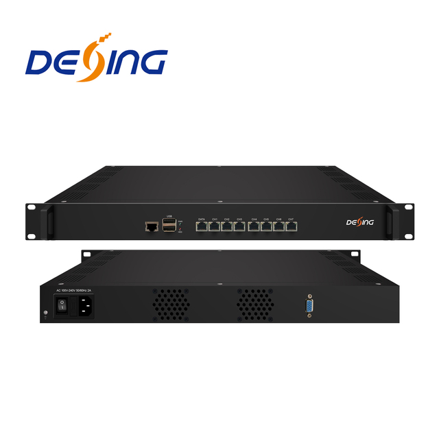 NDS3508F IPTV Gateway with 7 IP Input Over UDP, Http, RTSP and HLS