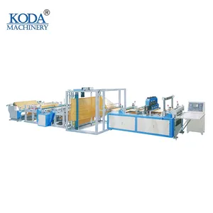 China low price fully automatic non woven carry bag making machine price