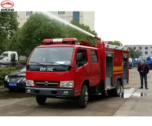 3000 liters water container fire-fighting truck used fire trucks for sale in Indonesia