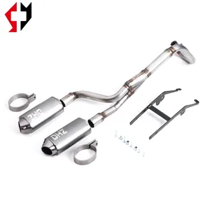 ชิ้นส่วนจักรยานหลุมระบบไอเสียคู่สำหรับ <span class=keywords><strong>CRF50</strong></span> - Product Image 1
