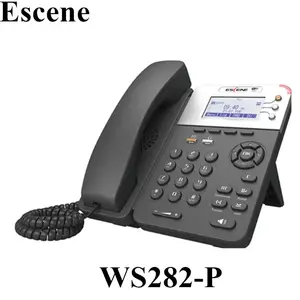 Escene WS282-P 5.8G WIFI Telefono SIP VoIP Telefono IP Based Wireless Altamente Innovative