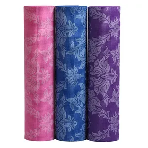 Pabrik Pasokan Langsung Tebal PVC Yoga Mat 10-20Mm Nbr 8Mm Tpe 10Mm Eva Yoga Mat