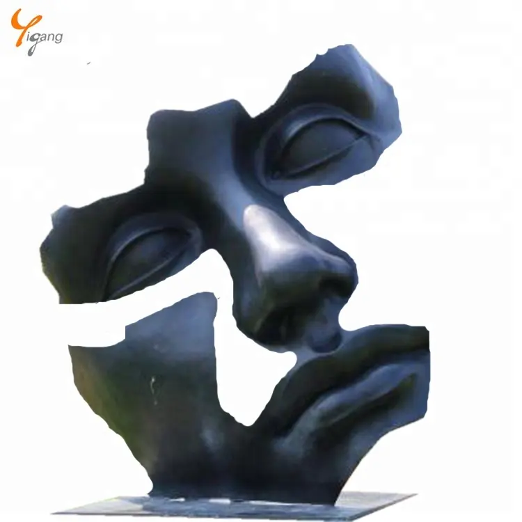 hotel lobby indoor decor abstract metal sculpture in customized