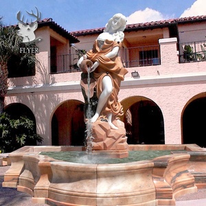 <span class=keywords><strong>Pietra</strong></span> naturale del giardino fontana di acqua di colore misto di marmo <span class=keywords><strong>pietra</strong></span> giardino fontana di acqua <span class=keywords><strong>con</strong></span> <span class=keywords><strong>pietra</strong></span> donna statua della signora - Product Image 1