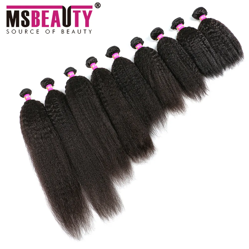 official website alibaba uae online shopping yaki human hair kinky straight weave 10'' to 30'' available