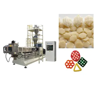 Potato based die cut snack pellet processing machinery line/production plant China supplier Italy technology Jinan DG