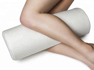 Almohada <span class=keywords><strong>de</strong></span> Media Luna para Aliviar el <span class=keywords><strong>Dolor</strong></span> <span class=keywords><strong>de</strong></span> Espalda - El Mejor Soporte para Dormir <span class=keywords><strong>de</strong></span> Lado o Boca Arriba, Almohada <span class=keywords><strong>de</strong></span> Espuma Viscoelástica Semi-Rolable para Piernas/Rodillas - Product Image 3