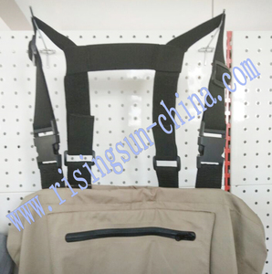 Risingsun Respirant Waders De Pêche Portable Bas <span class=keywords><strong>Pied</strong></span> Poitrine Échassiers avec Bottes De Pêche Néoprène Imperméable - Product Image 3