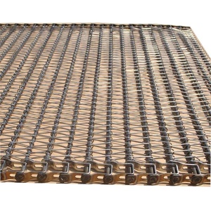 Dây chuyền truyền tải thép carbon băng tải thép không gỉ xoắn ốc lưới vành đai - Product Image 2