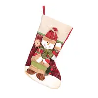 Factory Cheap Sock Felt Bucilla Kit Sequin Holder Decoration Christmas Stocking