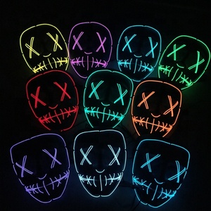 El mejor vendedor de luz Led <span class=keywords><strong>purga</strong></span> máscara para el Día de San Patricio Festival de <span class=keywords><strong>Halloween</strong></span>, - Product Image 6
