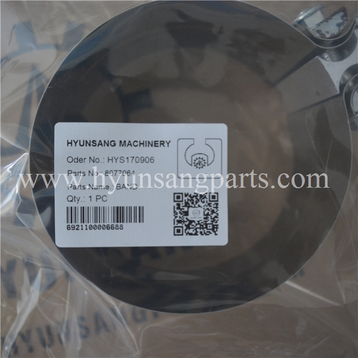Hyunsang Excavator Parts Band 8077064 - Reliable Performance