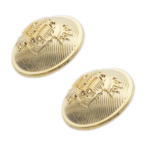Hot Sale Engraved Round Brand logo Custom Designer Metal Sewing Shank <strong>Buttons</strong> for <strong>Coat</strong> - Product Image 2