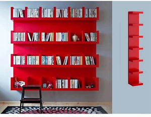 Offerta Speciale 2021: Piccola Libreria Scaffale da Parete in Legno per Casa - Product Image 6