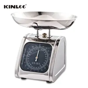 KCH-A-2KG Hot Sale Dial Analog Spring Scale + Stainless Steel Bowl / Pan