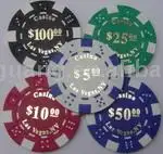 High Quality 14グラムClay Poker Chips / Ceramic Poker Chips