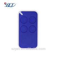Télécommande universelle pour porte de garage YET2112, code sautant 433 MHz HCS301, contrôle RF 6V, sécurité domestique en silicone