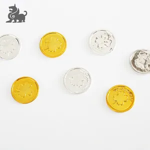 Plastic Gouden Munt Board Game Gekleurde Tokens