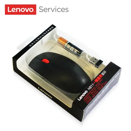 Lenovo — <span class=keywords><strong>souris</strong></span> sans fil N911, version globale, service à distance, pour ordinateur de bureau, pc portable business et de bureau, silencieuse