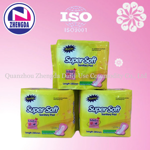 África occidental buena calidad suave mujeres cuidado <span class=keywords><strong>toallas</strong></span> <span class=keywords><strong>sanitarias</strong></span> para la señora noche - Product Image 3