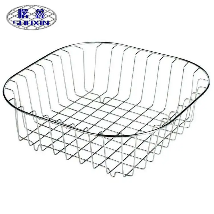 304 Stainless Steel Wire Mesh Basket / Wire Mesh Box customized for Industry