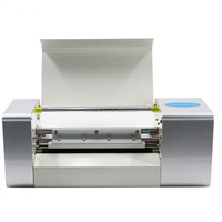 Machine d'impression numérique manuelle à plat pour feuilles de marquage à chaud sur PVC, PU, vinyle et plastique