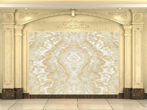 Giá Bảng Điều Khiển Tường Nền Tv Đá Cẩm Thạch <span class=keywords><strong>Onyx</strong></span> Trong Suốt, Trang Trí Bảng Điều Khiển Tường Đá Cẩm Thạch <span class=keywords><strong>Onyx</strong></span>, Bảng Điều Khiển Đèn Nền <span class=keywords><strong>Onyx</strong></span> - Product Image 3