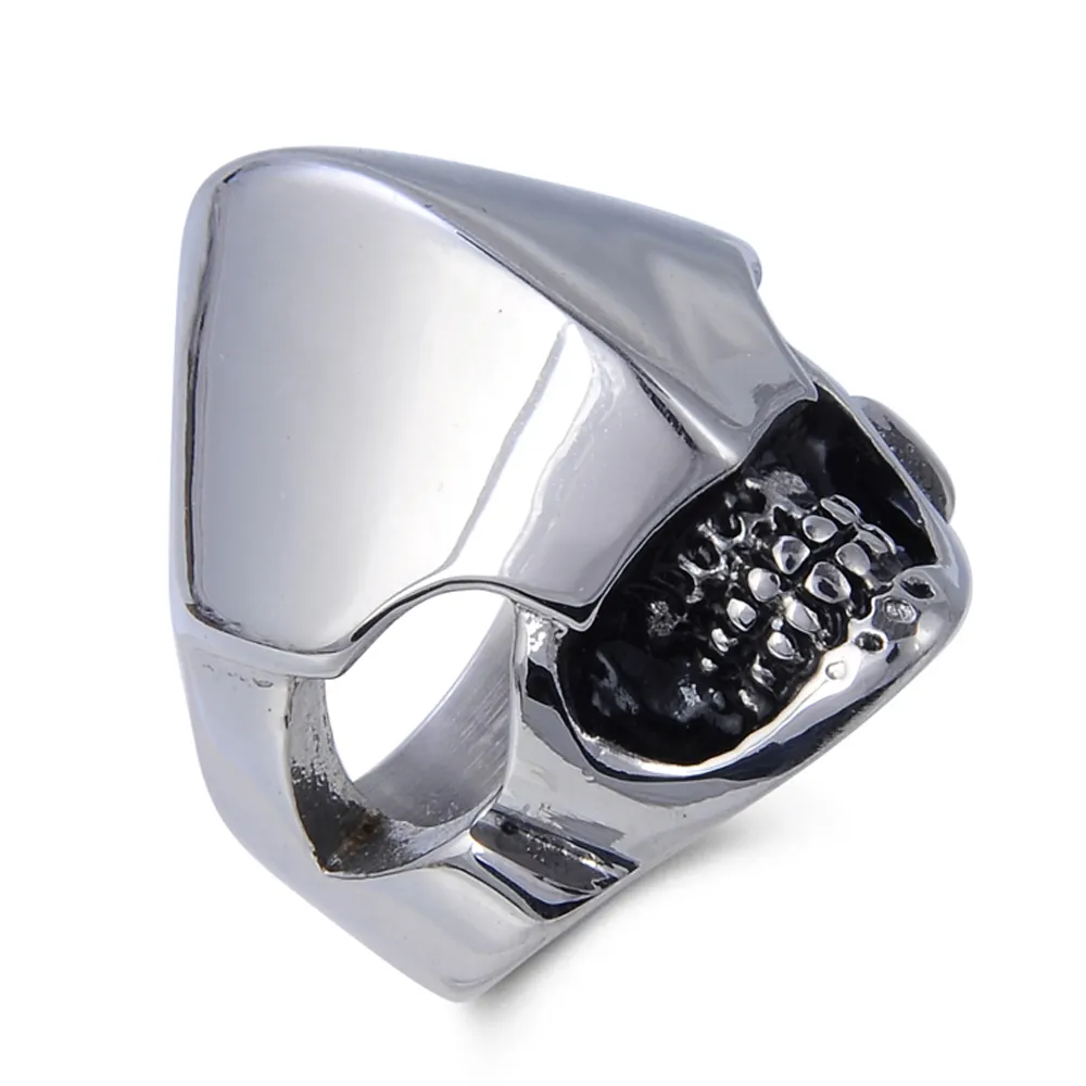 Kostenlose Probe Motorrad helm Keith Richards Black Skull Ring