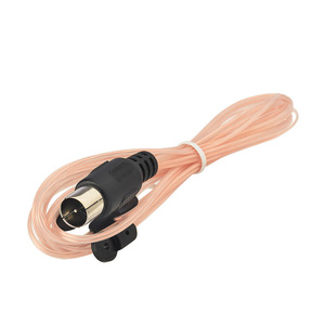 75 ohms UNBAL <span class=keywords><strong>Antenne</strong></span> <span class=keywords><strong>Radio</strong></span> FM T forme Câble Coaxial F Mâle <span class=keywords><strong>Antenne</strong></span> <span class=keywords><strong>pour</strong></span> Yamaha Onkyo <span class=keywords><strong>Sony</strong></span> Denon <span class=keywords><strong>Radio</strong></span> Stéréo récepteur - Product Image 1