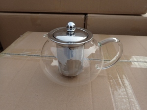 800ml thân thiện với môi kính tùy chỉnh ấm trà handmade nhà bếp nồi cà phê thép không gỉ <span class=keywords><strong>Infuser</strong></span> thả cho kỳ nghỉ pha cà phê - Product Image 3