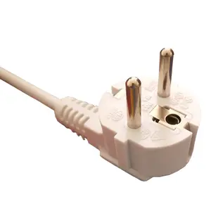 BAILE VDE AC Power Cable 250V EU 2 Pin Power Plug with Figure 3 Power Cord for Home Appliance