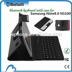 À prova d ' água sem fio teclado de alumínio de Bluetooth para Samsung note8.0 N5100 P3608