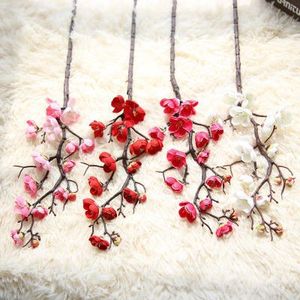 YI WU ZERO vendita calda <span class=keywords><strong>di</strong></span> alta qualità Real Touch fiore decorativo prugna <span class=keywords><strong>di</strong></span> seta fiore <span class=keywords><strong>di</strong></span> ciliegio artificiale per la decorazione domestica <span class=keywords><strong>di</strong></span> nozze - Product Image 6