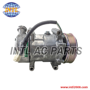 Compressore per Aria Condizionata SANDEN SD 6V12 per CITROEN XSARA <span class=keywords><strong>PICASSO</strong></span> <span class=keywords><strong>PEUGEOT</strong></span> 206 6453EN 6453JH 9635587780 1421F 55303853 145972 - Product Image 4