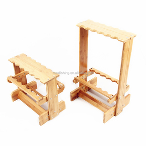 <span class=keywords><strong>Support</strong></span> <span class=keywords><strong>de</strong></span> canne à pêche en bambou en <span class=keywords><strong>bois</strong></span> Porte-canne à pêche - Product Image 5