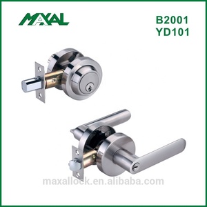 De aleación de Zinc de la forma cuadrada de Combo de la cerradura de la puerta cerrojo <span class=keywords><strong>juego</strong></span> de bloqueo - Product Image 4