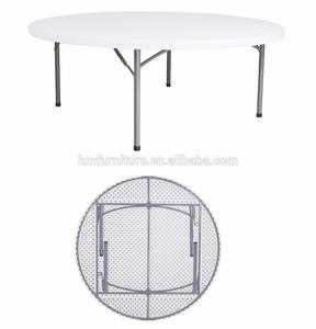 Tables et chaises pliantes d'extérieur en plastique <span class=keywords><strong>de</strong></span> 200 cm, <span class=keywords><strong>de</strong></span> bonne qualité, bon marché, d'<span class=keywords><strong>occasion</strong></span>, pour événements - Product Image 2