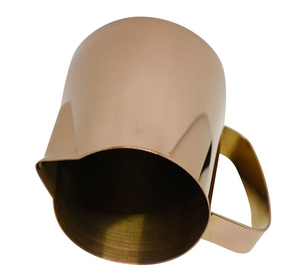 Mousseur à lait en métal de 20oz/600ml, 10 pièces, avec revêtement doré, pour Latte, Espresso, Cappuccino, <span class=keywords><strong>pichet</strong></span> à vapeur - Product Image 3
