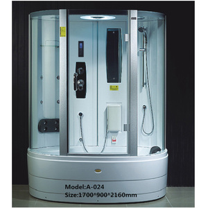 Salle de douche à vapeur multifonctionnelle, livraison gratuite, baignoire à vapeur avec TV et bluetooth - Product Image 4