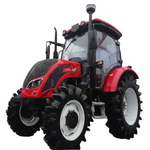 QLN 100 HP harga murah 4x4 traktor farmtrac dengan kabin