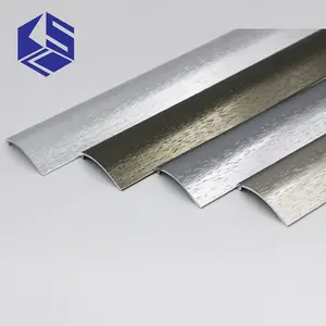 High quality flat aluminum cover strips for carpet and flooring