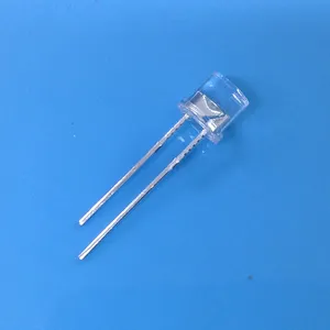 Flat Head Dip F5 Led dài Pin IR 850nm 160deg nước rõ ràng thông qua lỗ IR LED 5 mét Diode