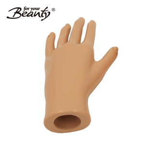 <strong>Nail</strong> <strong>Hand</strong> <strong>Practice</strong> Model Soft Plastic <strong>Hand</strong> for <strong>Nail</strong> Art Training - Product Image 2