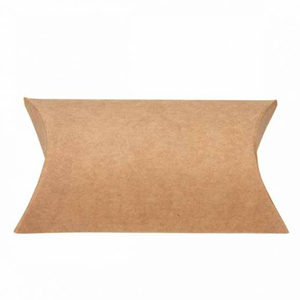 Tái Chế In Offset Tùy Chỉnh Nhỏ Nâu Kraft Giấy Xà Phòng Gối Đóng Gói Hộp Quà Tặng, Các Tông Gói Quà Tặng Gói Với Bow - Product Image 4