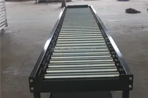 op maat gemaakt china leverancier roestvrij staal rollenbaan met oude transportband