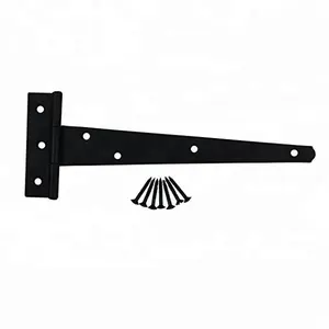 重型黑色熟铁防锈棚铰链门装饰门铰链带铰链