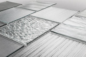 Verre de salle de bain à motifs variés, verre Karatachi - Product Image 3